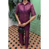 Pantolonu Astarlı Dantel İkili Takım 10119 158807 Pantolonu Astarlı Dantel İkili Takım 10119 158807