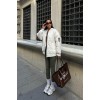 Alisa Oversize Kapitone Bomber Ceket 7058 -08 155980 Alisa Oversize Kapitone Bomber Ceket 7058 -08 155980