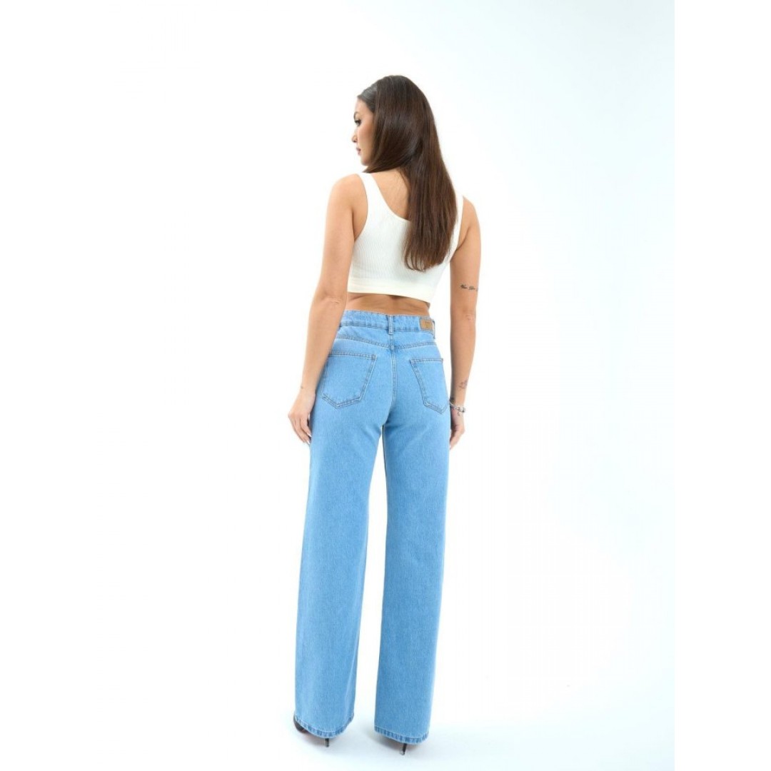 7044 KOT PANTOLON-MAVİ 156839