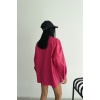 DÜĞMELİ DERİ GÖMLEK BOYFRİEND - Fuşya - 153266 DÜĞMELİ DERİ GÖMLEK BOYFRİEND - Fuşya - 153266