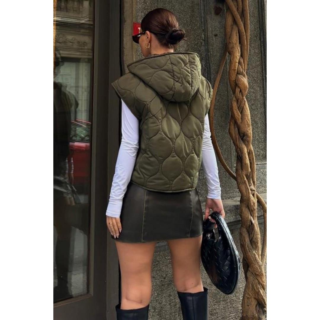 Sveta Kapitone Şişme Yelek 5144-08 157423 Sveta Kapitone Şişme Yelek 5144-08 157423