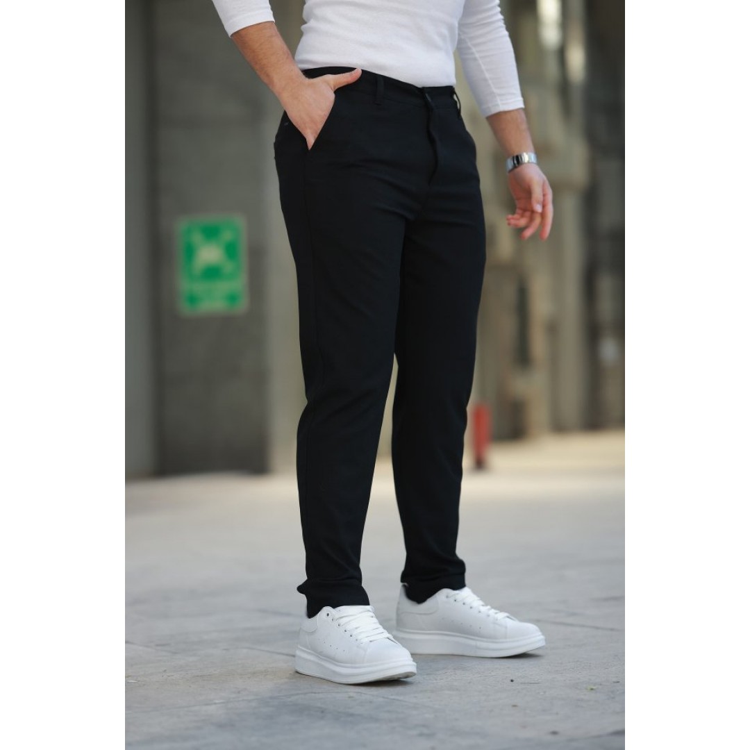 Erkek Düz Kesim Bilek Boy Kumaş Pantolon - 156938 Erkek Düz Kesim Bilek Boy Kumaş Pantolon - 156938