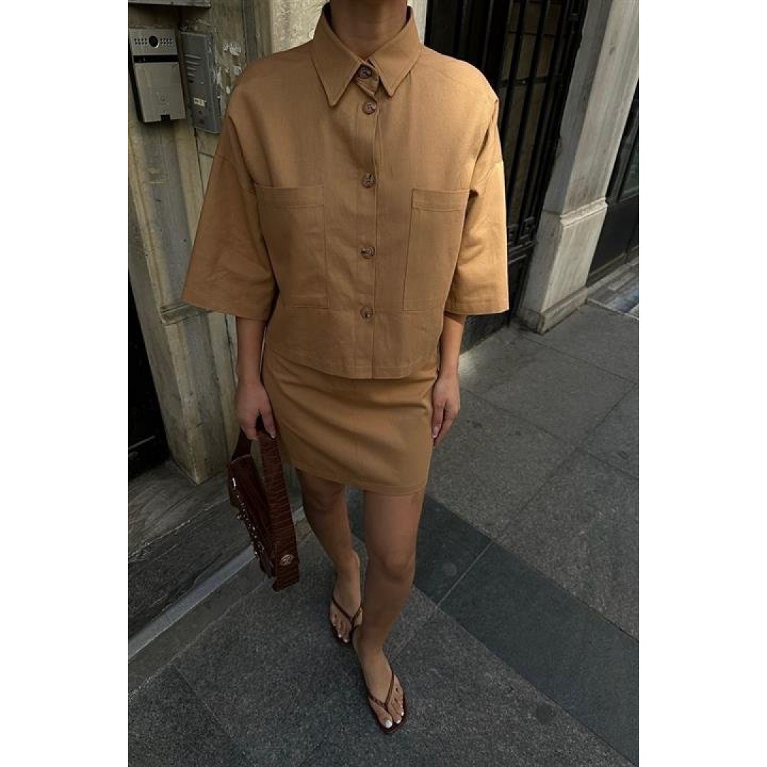 Naomi Gabardin Etek Takım 9740-08 155163 Naomi Gabardin Etek Takım 9740-08 155163
