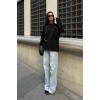 Gümüş Taşlı Sweatshirt 8052 158382 Gümüş Taşlı Sweatshirt 8052 158382