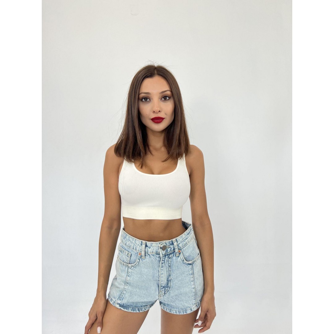 15537 RİPLİ BRA-EKRU