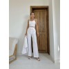 Ekru Askılı Büstiyer Ceket Ve Pantolon Takım 152294 Ekru Askılı Büstiyer Ceket Ve Pantolon Takım 152294