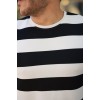 Erkek çift Renk Pamuklu örme Kumaş Kısa Kollu T-shirt 159920 Erkek çift Renk Pamuklu örme Kumaş Kısa Kollu T-shirt 159920