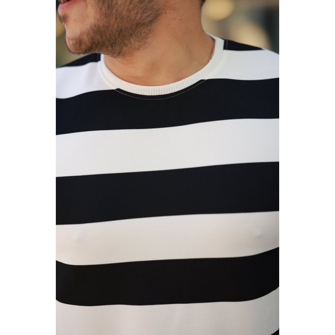 Erkek çift Renk Pamuklu örme Kumaş Kısa Kollu T-shirt 159920 Erkek çift Renk Pamuklu örme Kumaş Kısa Kollu T-shirt 159920