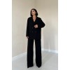 Siyah 3-İplik Comfort Ceket Ve Pantolon Takım 153833 Siyah 3-İplik Comfort Ceket Ve Pantolon Takım 153833