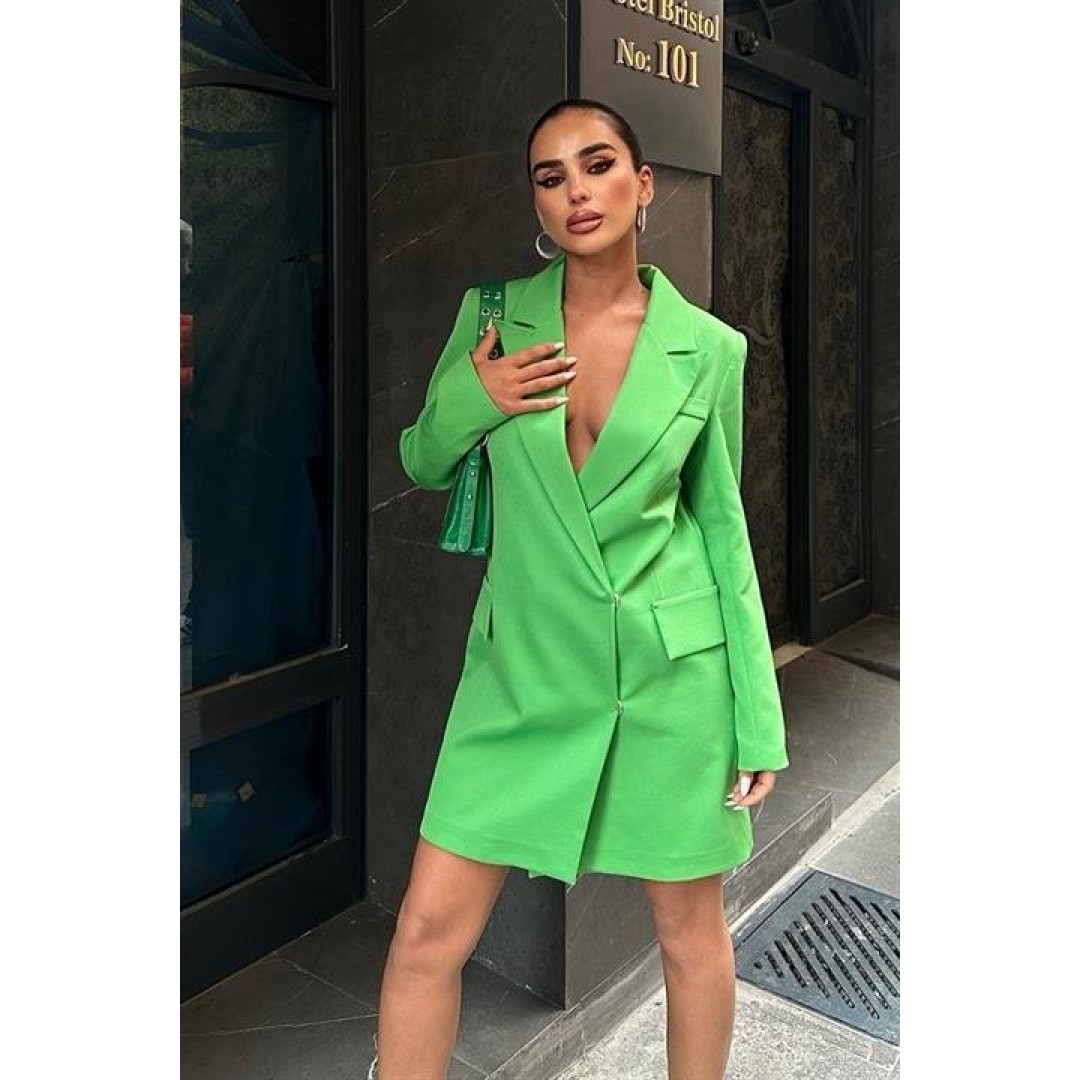 Georgina Blazer Elbise 2200-06 - 155853
