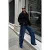 Lolita Uzun Kollu Süet Ceket 6115 157949
