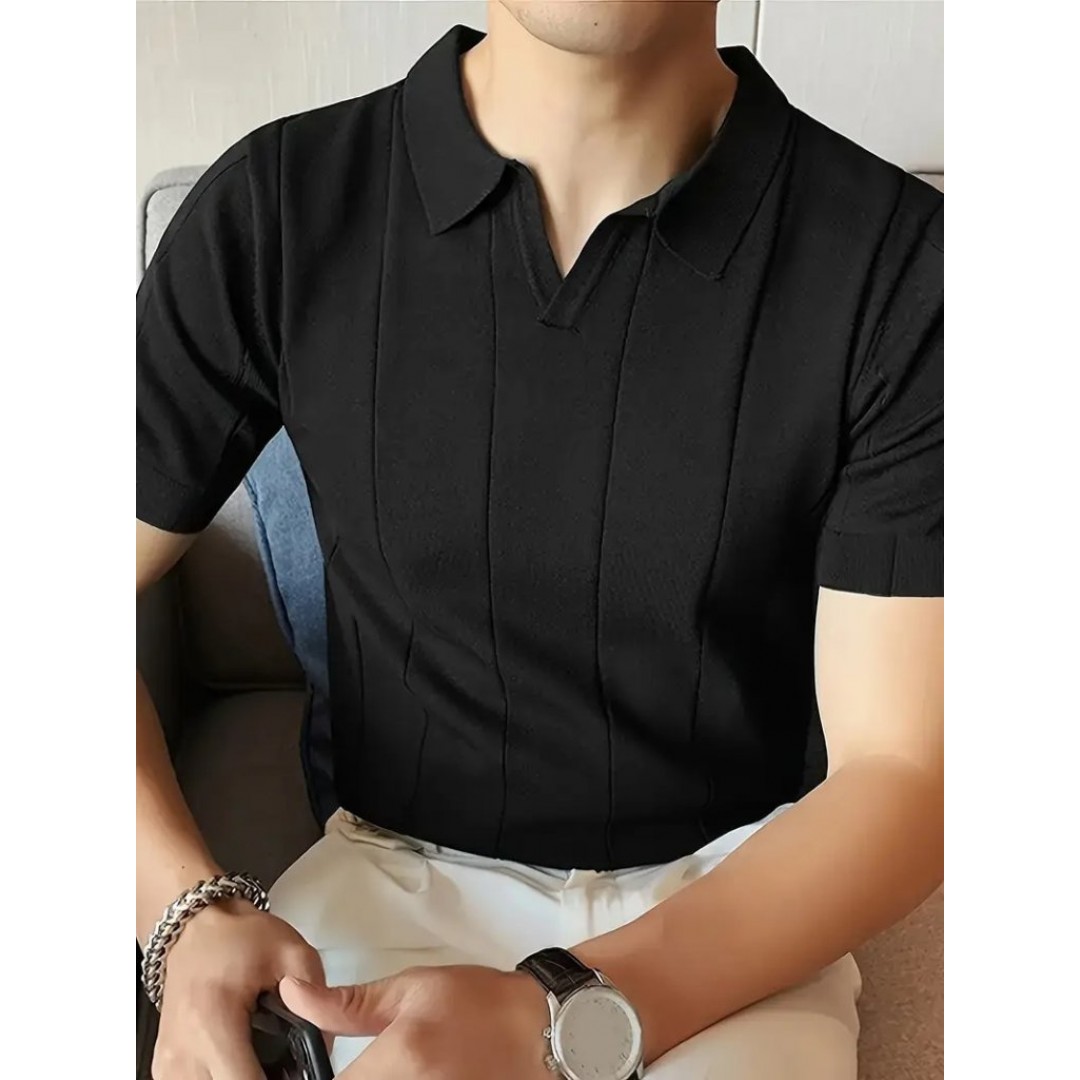 Erkek Kısa Kollu Polo Yakalı Triko Tshirt 158211 Erkek Kısa Kollu Polo Yakalı Triko Tshirt 158211