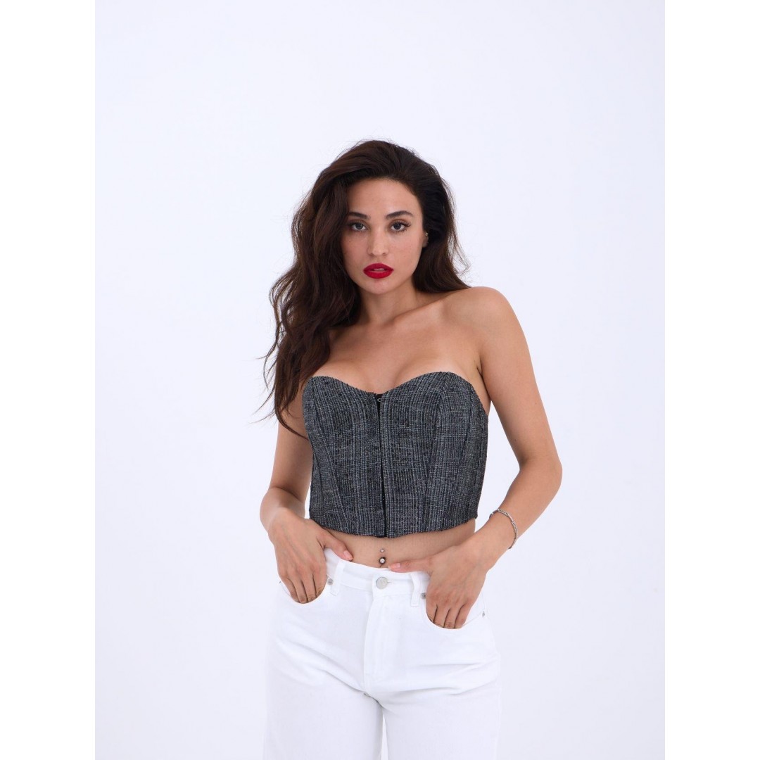7205 CROP-SİYAH - 143939 7205 CROP-SİYAH - 143939