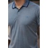 Erkek Yakalı Kagi Kumaş Kısa Kollu T-shirt 160897 Erkek Yakalı Kagi Kumaş Kısa Kollu T-shirt 160897