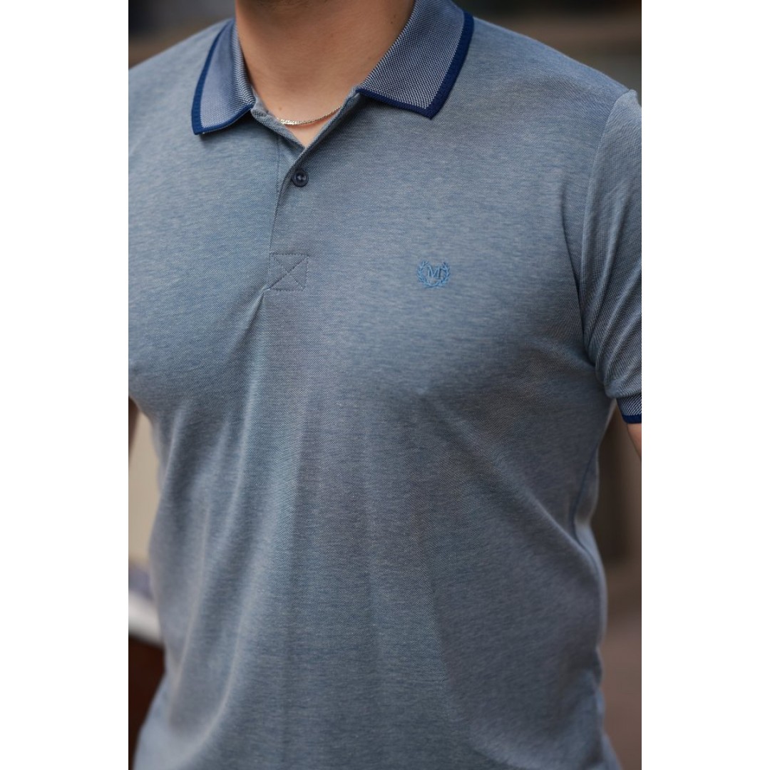 Erkek Yakalı Kagi Kumaş Kısa Kollu T-shirt 160897 Erkek Yakalı Kagi Kumaş Kısa Kollu T-shirt 160897