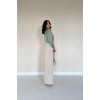 Bej Pileli Comfort Pantolon 154001 Bej Pileli Comfort Pantolon 154001