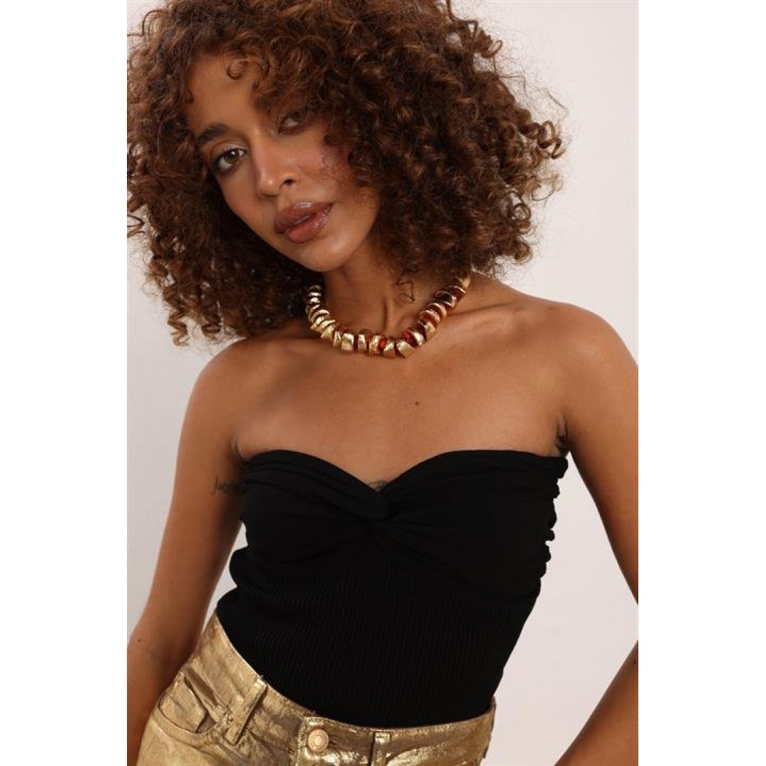 Triangel Büzgülü Büstiyer 3397-0025 155244 Triangel Büzgülü Büstiyer 3397-0025 155244