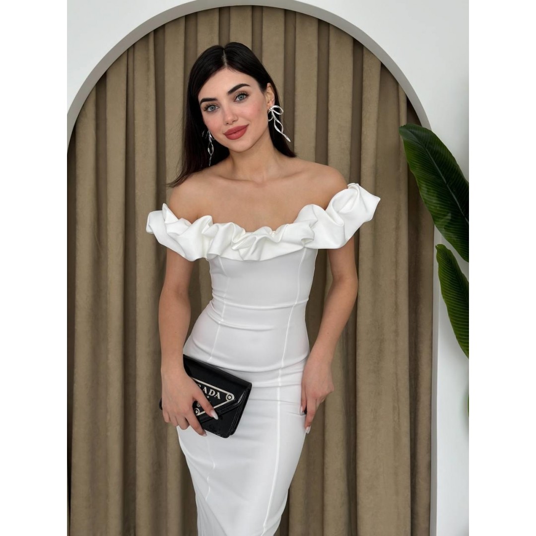 Popi Madonna Yaka Kalem Elbise - 147483 Popi Madonna Yaka Kalem Elbise - 147483