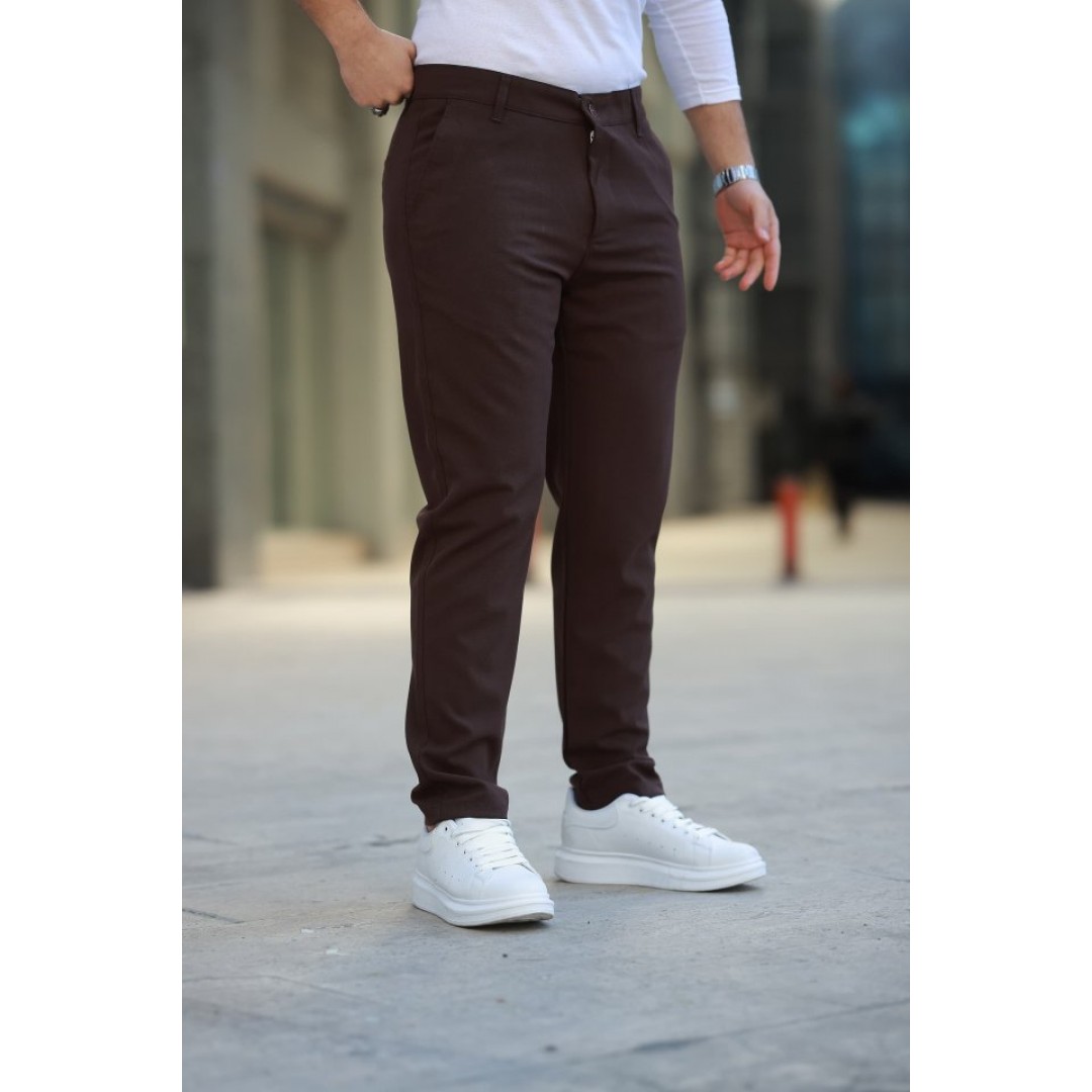 Erkek Düz Kesim Bilek Boy Kumaş Pantolon - 156939 Erkek Düz Kesim Bilek Boy Kumaş Pantolon - 156939