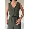Haki Klas Ceket Ve Yelek Ve Pantolon Takım 152809 Haki Klas Ceket Ve Yelek Ve Pantolon Takım 152809