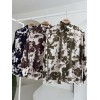 Batik Desenli Chanel Saten Gömlek 3467 - 159107 Batik Desenli Chanel Saten Gömlek 3467 - 159107