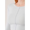 Ters Dikişli Basic Bebe Mavisi Body Bluz 148081 Ters Dikişli Basic Bebe Mavisi Body Bluz 148081