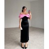 Pembe Önü Fiyonklu Elbise 154273 Pembe Önü Fiyonklu Elbise 154273