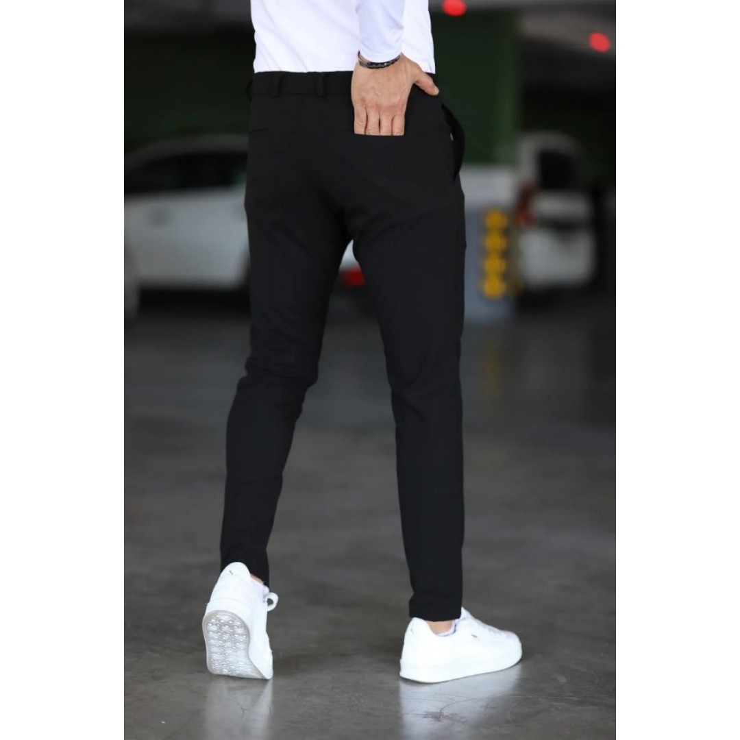 Erkek Düz Kesim Bilek Boy Kumaş Pantolon - 156938 Erkek Düz Kesim Bilek Boy Kumaş Pantolon - 156938