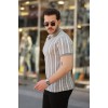 Erkek Yakalı örme Kumaş Kısa Kollu T-shirt 159928 Erkek Yakalı örme Kumaş Kısa Kollu T-shirt 159928