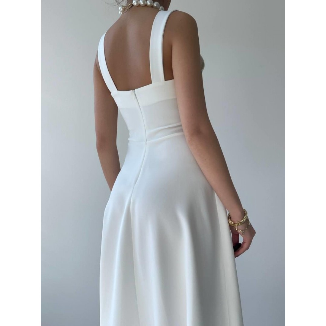 Neapolitan Askılı Elbise - 154663