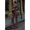 Brenda Desenli Crop Takım 9019-08 155845 Brenda Desenli Crop Takım 9019-08 155845