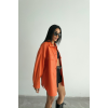 DÜĞMELİ DERİ GÖMLEK BOYFRİEND - Turuncu - 153265 DÜĞMELİ DERİ GÖMLEK BOYFRİEND - Turuncu - 153265