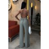 Halter Yaka Yelekli Modal Takım 10144 159112 Halter Yaka Yelekli Modal Takım 10144 159112