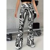 Kadın Yüksek Bel Zebra Desenli Tayt 157382 Kadın Yüksek Bel Zebra Desenli Tayt 157382