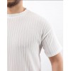 Erkek Kısa Kollu örgü Kumaş Bisiklet Yaka T-shirt 156855 Erkek Kısa Kollu örgü Kumaş Bisiklet Yaka T-shirt 156855