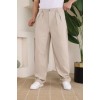 Erkek Beli Lastikli Pileli Baggy Pantolon - 159390 Erkek Beli Lastikli Pileli Baggy Pantolon - 159390