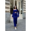 Lita Cut Out Büzgülü Elbise 2715-8 - 155524 Lita Cut Out Büzgülü Elbise 2715-8 - 155524