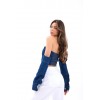 7357 KOT CROP-MAVİ 162623 7357 KOT CROP-MAVİ 162623