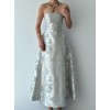 Haseki Straplez Elbise 163426