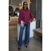 Kristal Taş Çakımlı Poplin Gömlek 3413 158516 Kristal Taş Çakımlı Poplin Gömlek 3413 158516