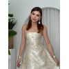 Haseki Straplez Elbise 163427 Haseki Straplez Elbise 163427