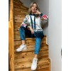 Kadın Kadife Kumaş Uzun Kollu Kapüşon Detay çiçek Baskılı Sweat Ve Pantolon Ikili Takım 140469 Kadın Kadife Kumaş Uzun Kollu Kapüşon Detay çiçek Baskılı Sweat Ve Pantolon Ikili Takım 140469