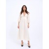 7096 ELBİSE-KREM - 144579 7096 ELBİSE-KREM - 144579