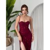 Stor Gül Detaylı Elbise - 161369 Stor Gül Detaylı Elbise - 161369