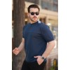 Erkek Oversize Bisiklet Yaka Kısa Kollu T-shirt - 160100 Erkek Oversize Bisiklet Yaka Kısa Kollu T-shirt - 160100