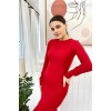 Kırmızı Sırt Dekolteli Elbise - 149939 Kırmızı Sırt Dekolteli Elbise - 149939
