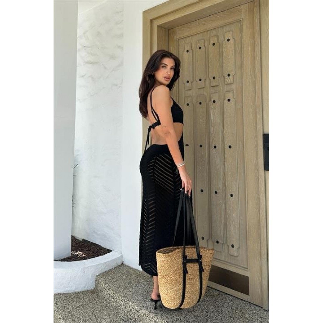 Kerry Sırt Dekolteli Cut Out Elbise 2776 155495 Kerry Sırt Dekolteli Cut Out Elbise 2776 155495