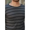 Erkek Petek Desenli Kısa Kollu T-shirt - 160088 Erkek Petek Desenli Kısa Kollu T-shirt - 160088