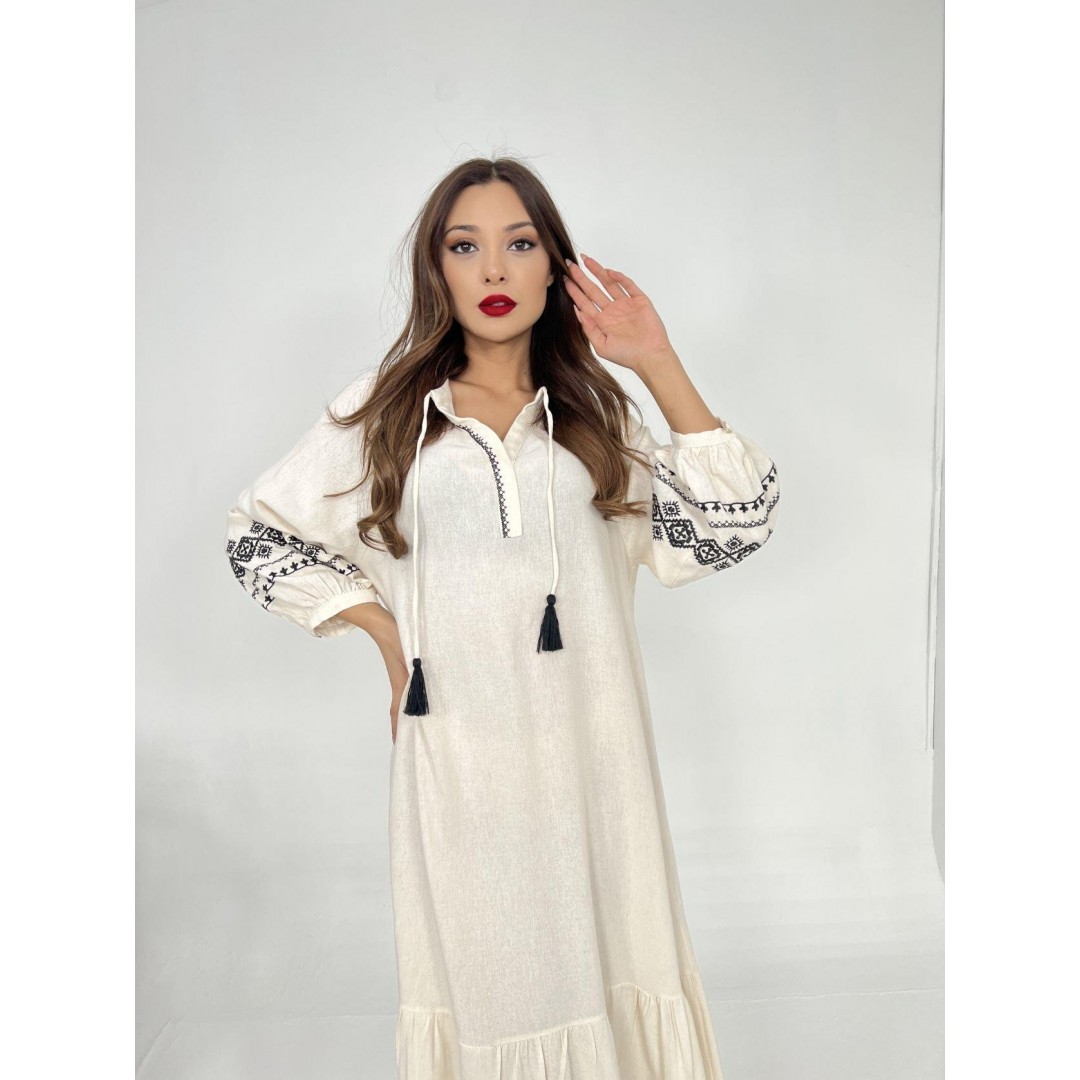 6533 ELBİSE-BEJ