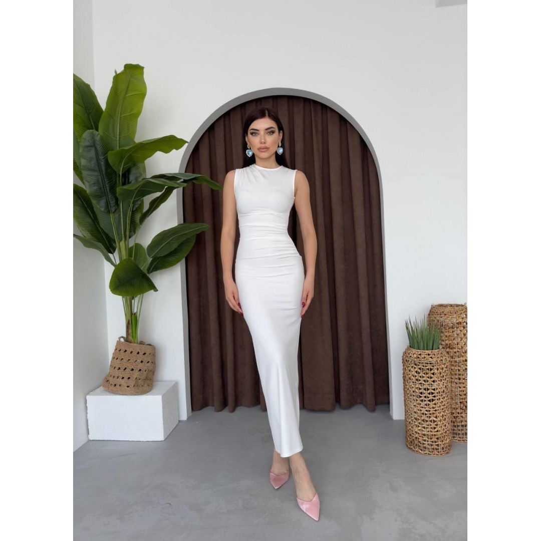 Galanoy Elbise Büzgülü - 147160
